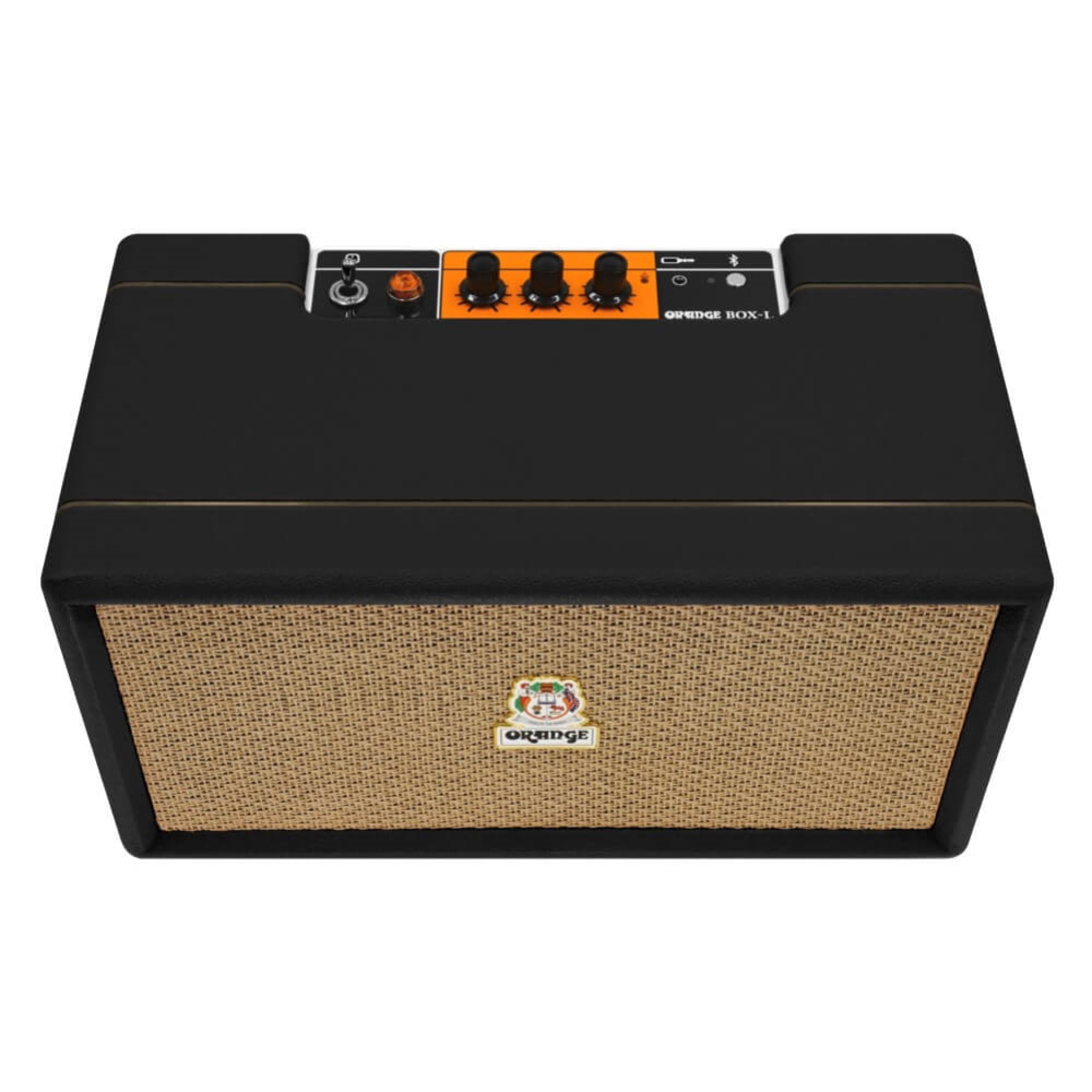 Orange Box-L Large Portable Bluetooth Speaker - Black