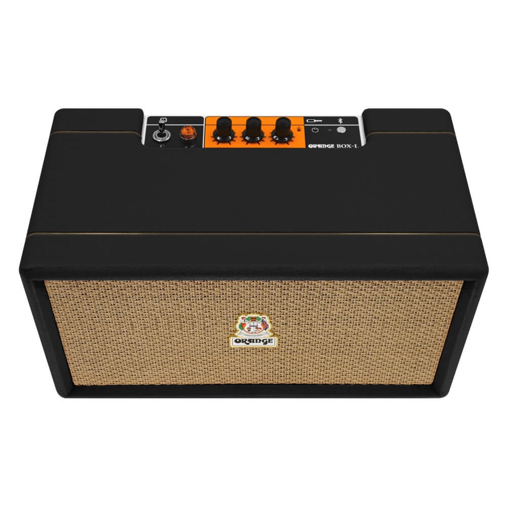 Orange Box-L Large Portable Bluetooth Speaker - Black