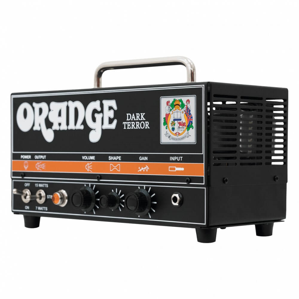Orange Dark Terror 15W Tube Guitar Amplifier Head with Free PPC112 Cabinet