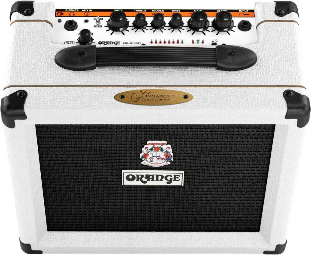 Orange Crush 20RT Signature Orianthi Guitar Combo Amplifier - White