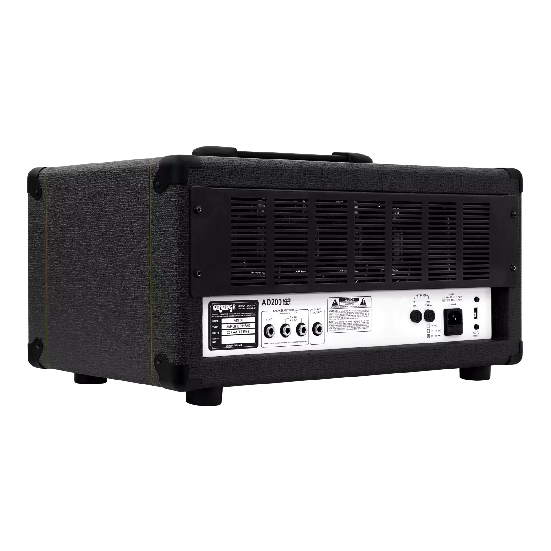 Orange AD200-V2 BK Bass Amplifier Head - Black