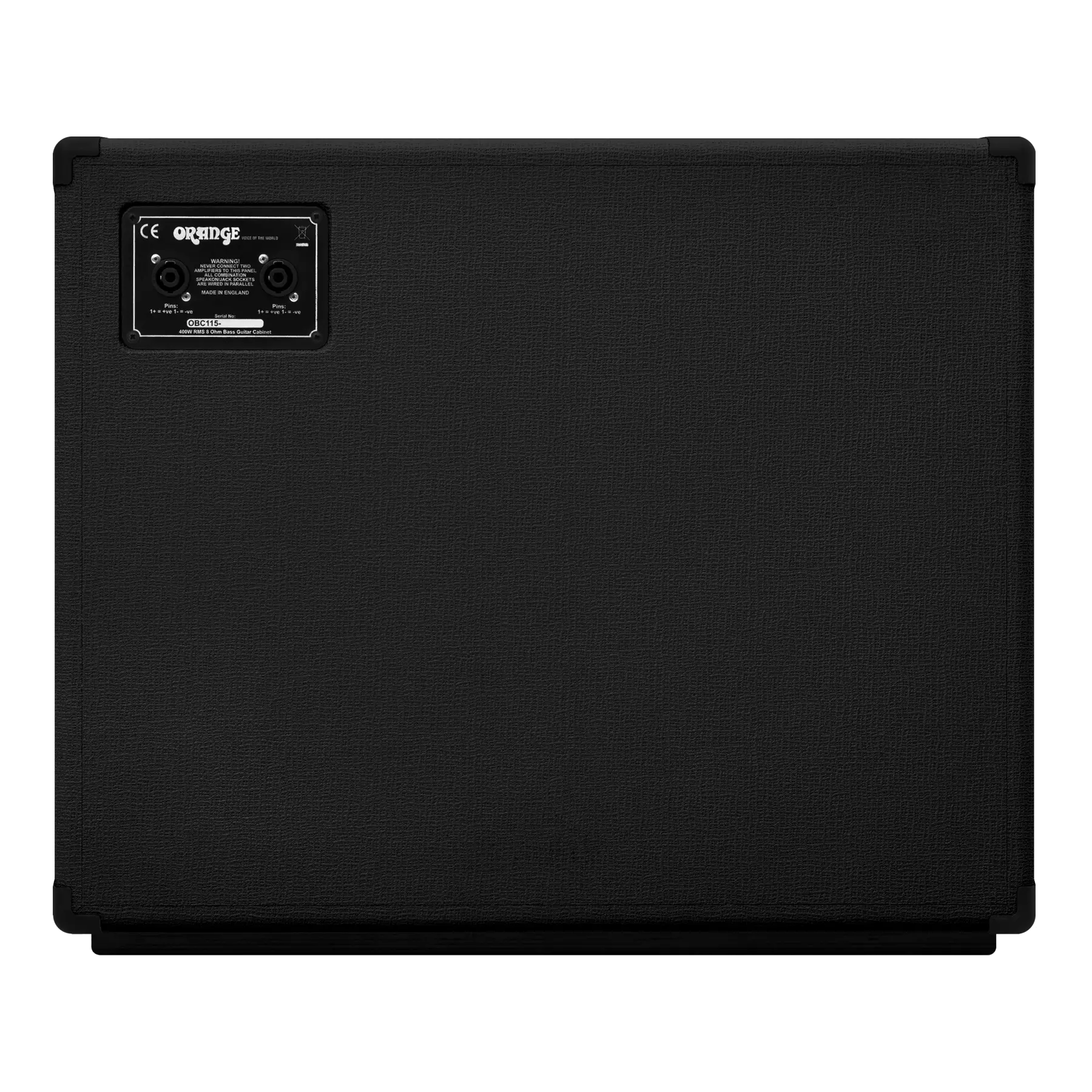 Orange OBC115C BK 1x15 Bass Speaker Cabinet - Black