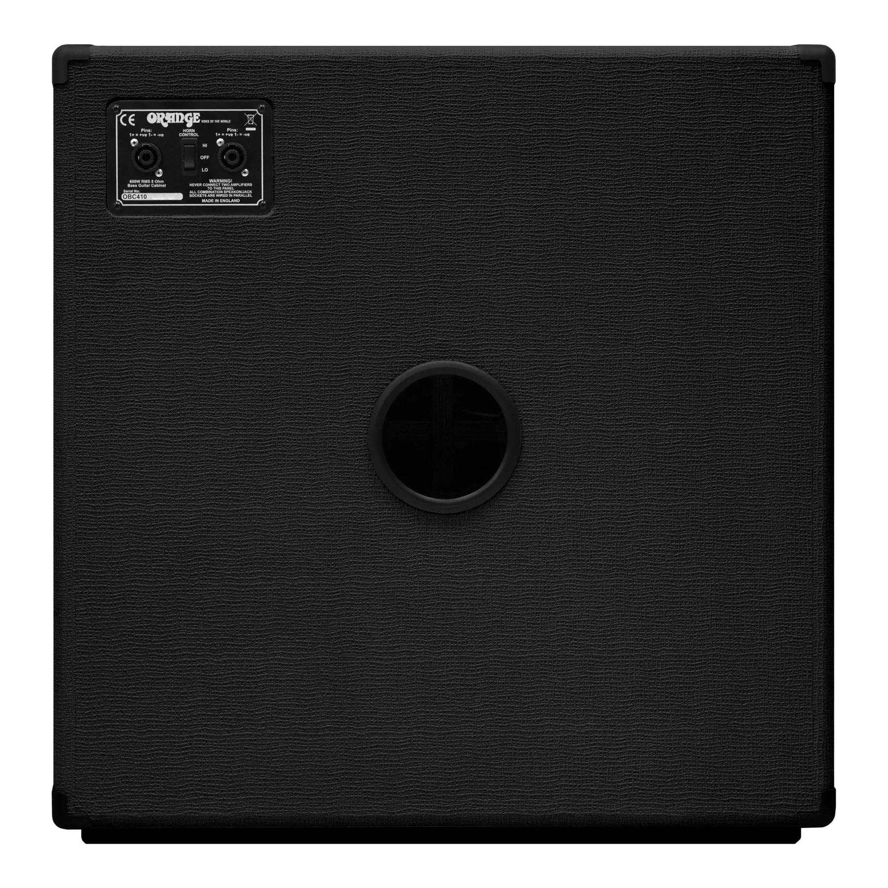Orange OBC410C BK Bass Speaker Cabinet - Black