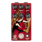 Walrus Audio Eras Five State Distortion Effects Pedal with colorful control knobs and footswitch for guitar effects.