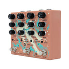 Walrus Audio Qi Etherealizer Effects Pedal - Terracotta