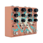 Walrus Audio Qi Etherealizer Effects Pedal - Terracotta