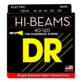 DR Strings LR5-40 Hi-Beam Stainless Steel 5-String Light 40-120 Bass Guitar String Set