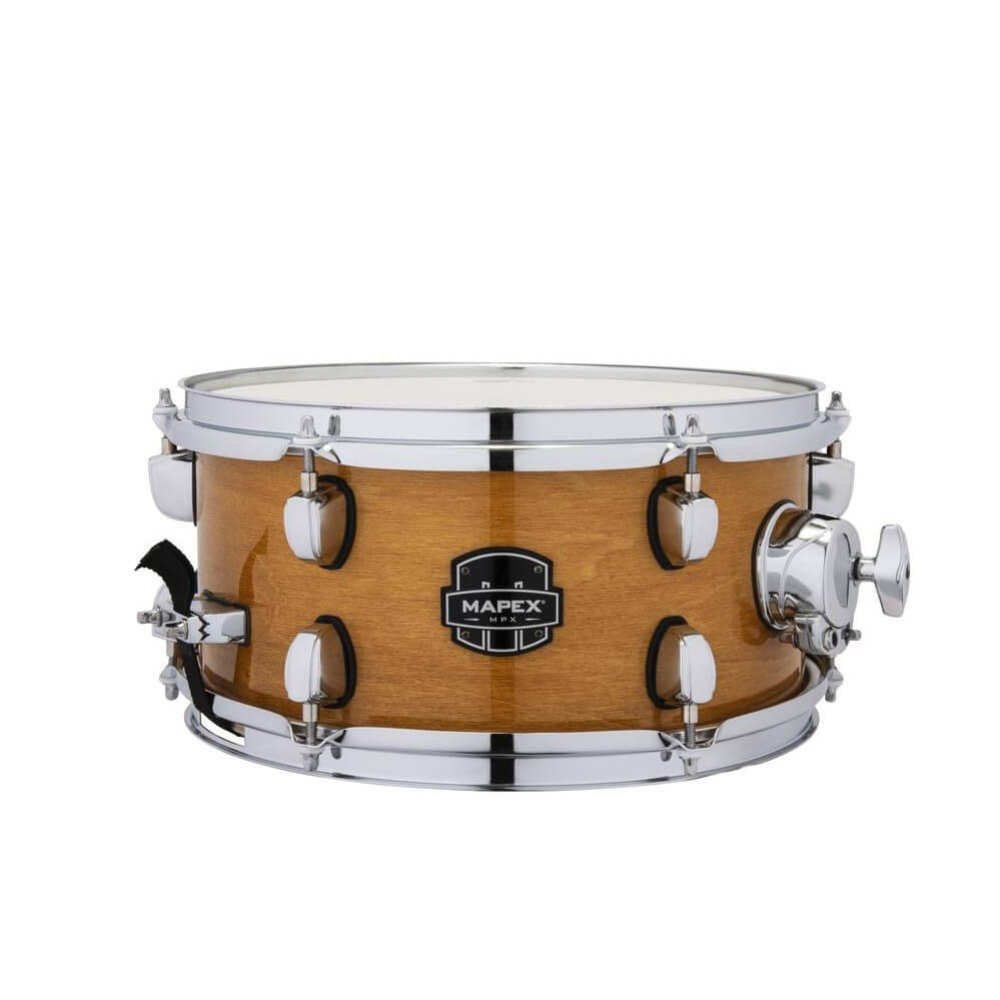 Mapex MPX 12x6 Maple/Poplar Hybrid Side Snare Drum - Gloss Natural