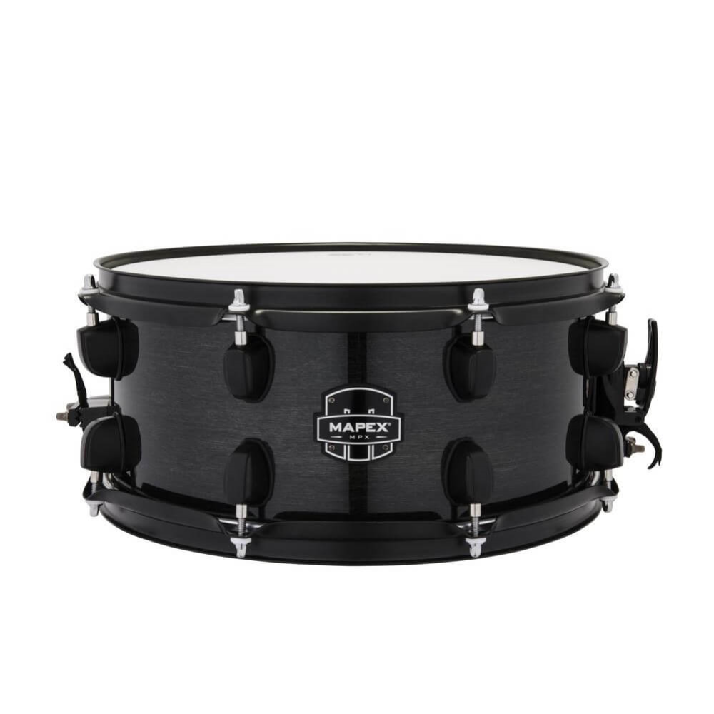 Mapex MPX Maple/Poplar 13 x 6 Hybrid Snare Drum - Transparent Midnight Black