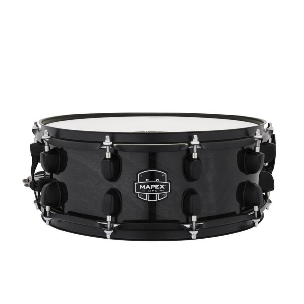Mapex MPX Maple/Poplar Hybrid 14 x 5.5 Snare Drum - Transparent Midnight Black