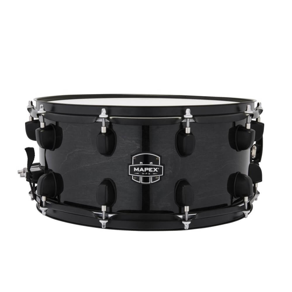 Mapex MPX Maple/Poplar Hybrid 14 x 6.5 Snare Drum - Transparent Midnight Black