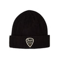 Fender Pick Patch Ribbed Beanie Black