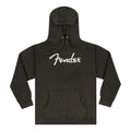 Fender Spaghetti Logo Hoodie, Gray Heather, S