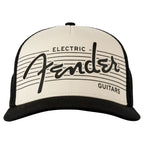 Fender Fender Electric Guitar Hat, Blk/Cream