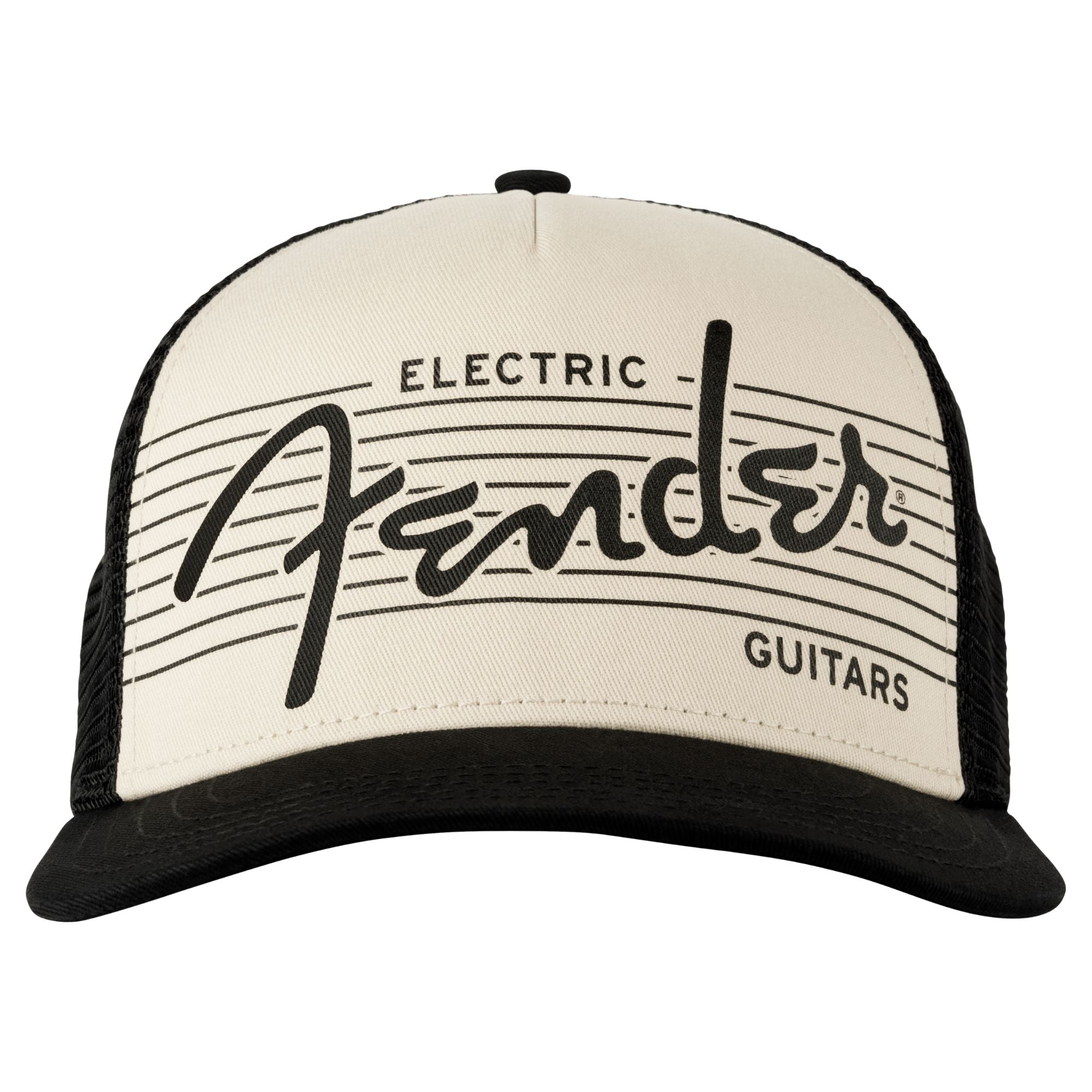 Fender Fender Electric Guitar Hat, Blk/Cream