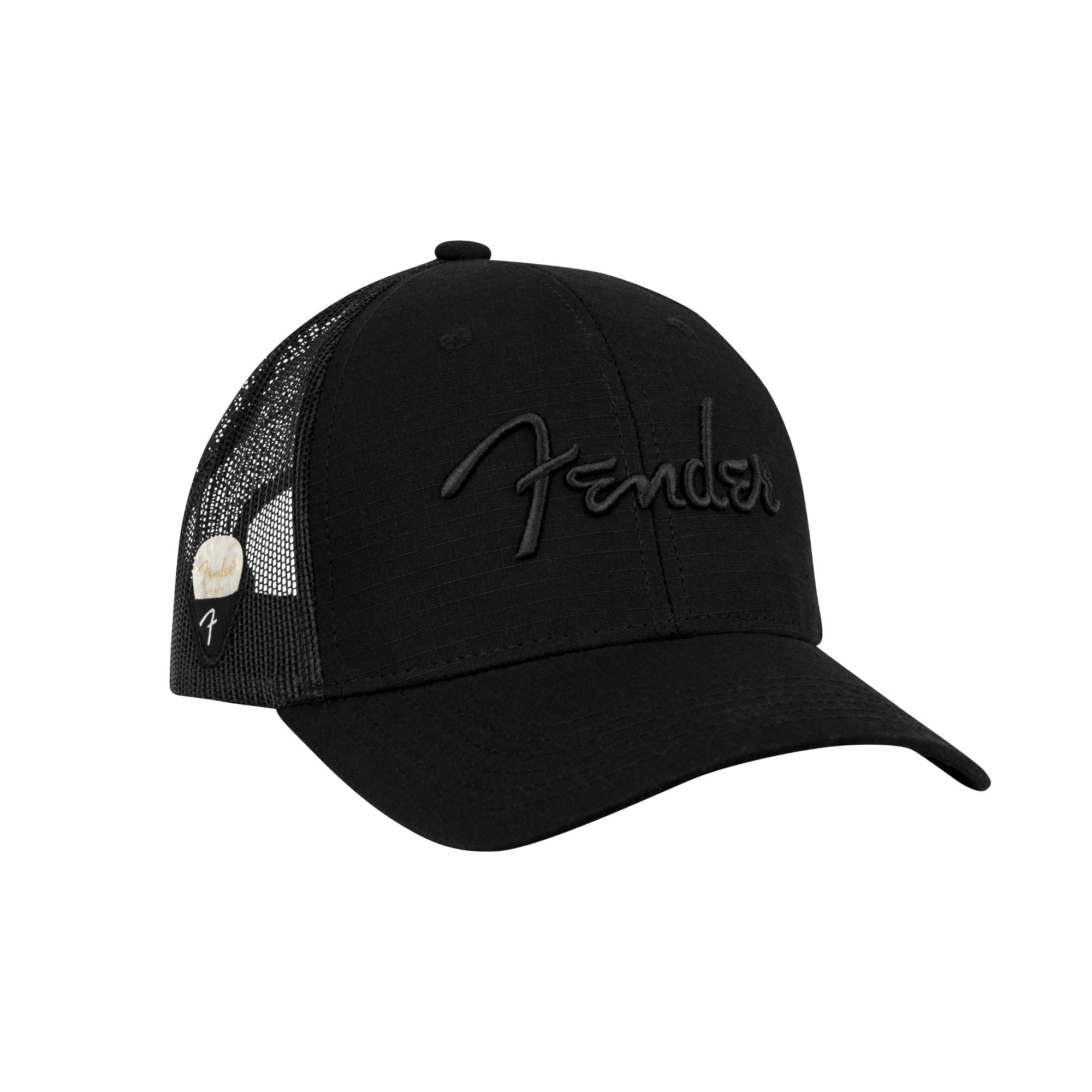 Fender Snap Back Pick Holder Hat Black