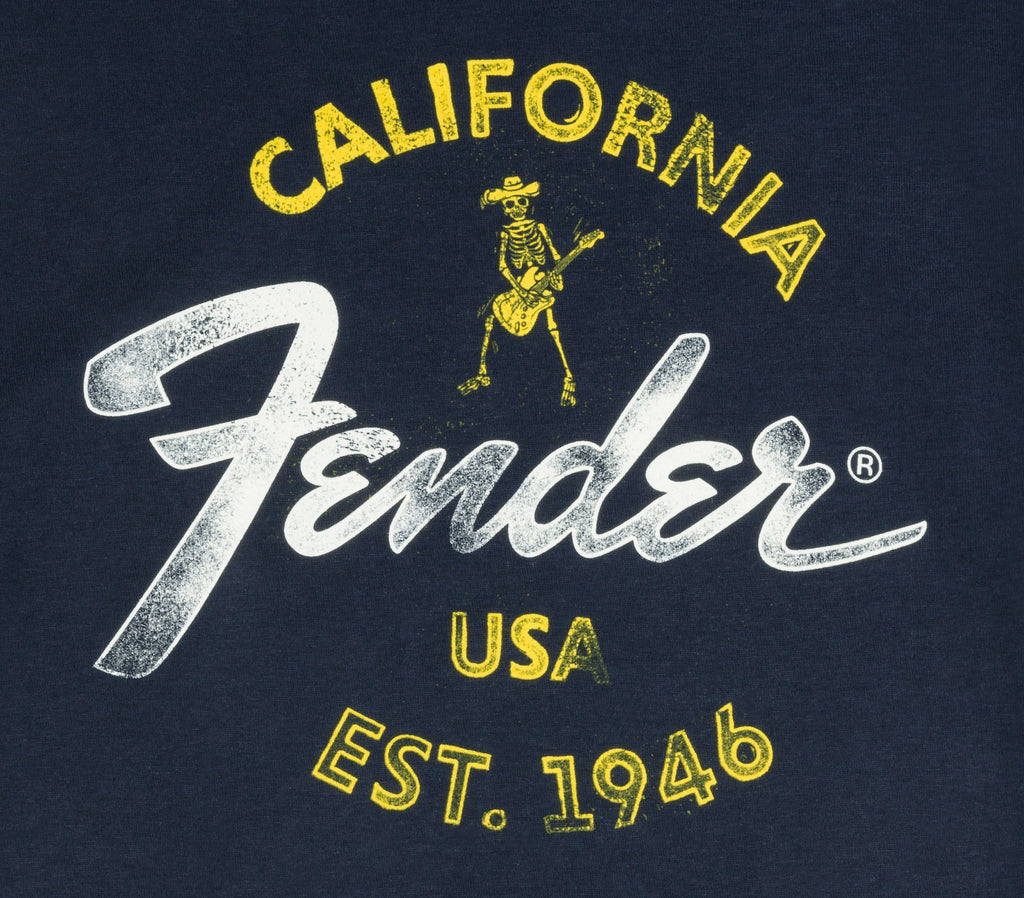 Fender Baja Blue T-Shirt in Blue (Small)