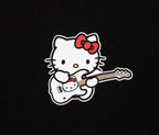 Fender Hello Kitty Sm Front Hit Logo Tee - Black (XL)