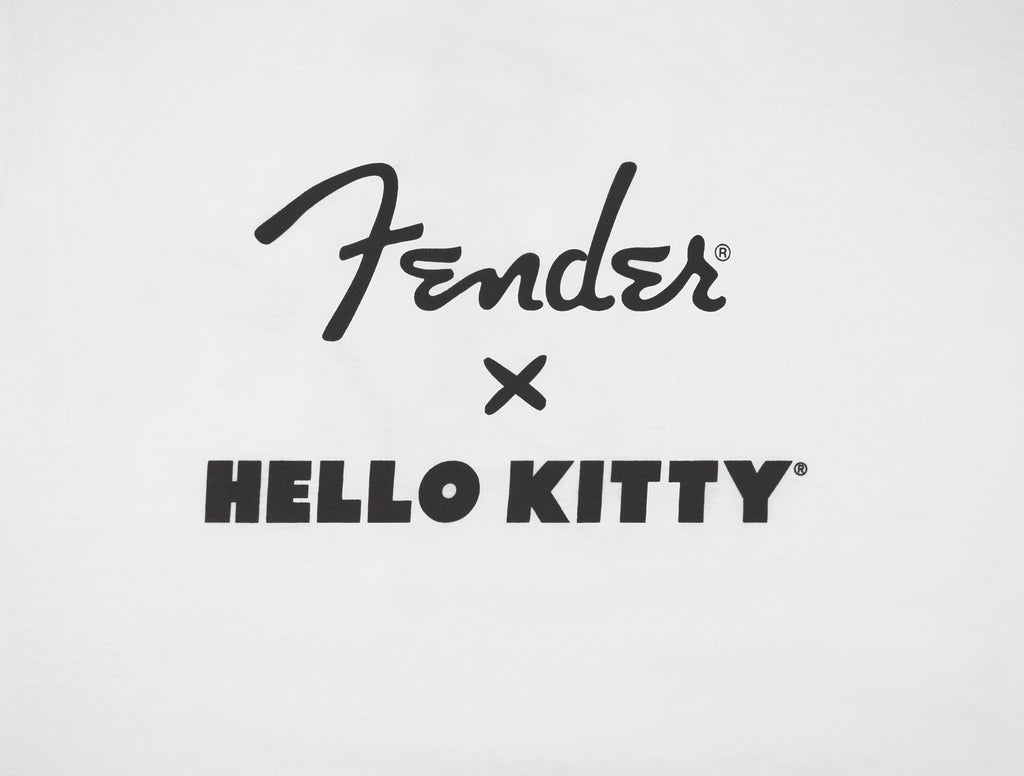 Fender Hello Kit Logo Tee White (M)