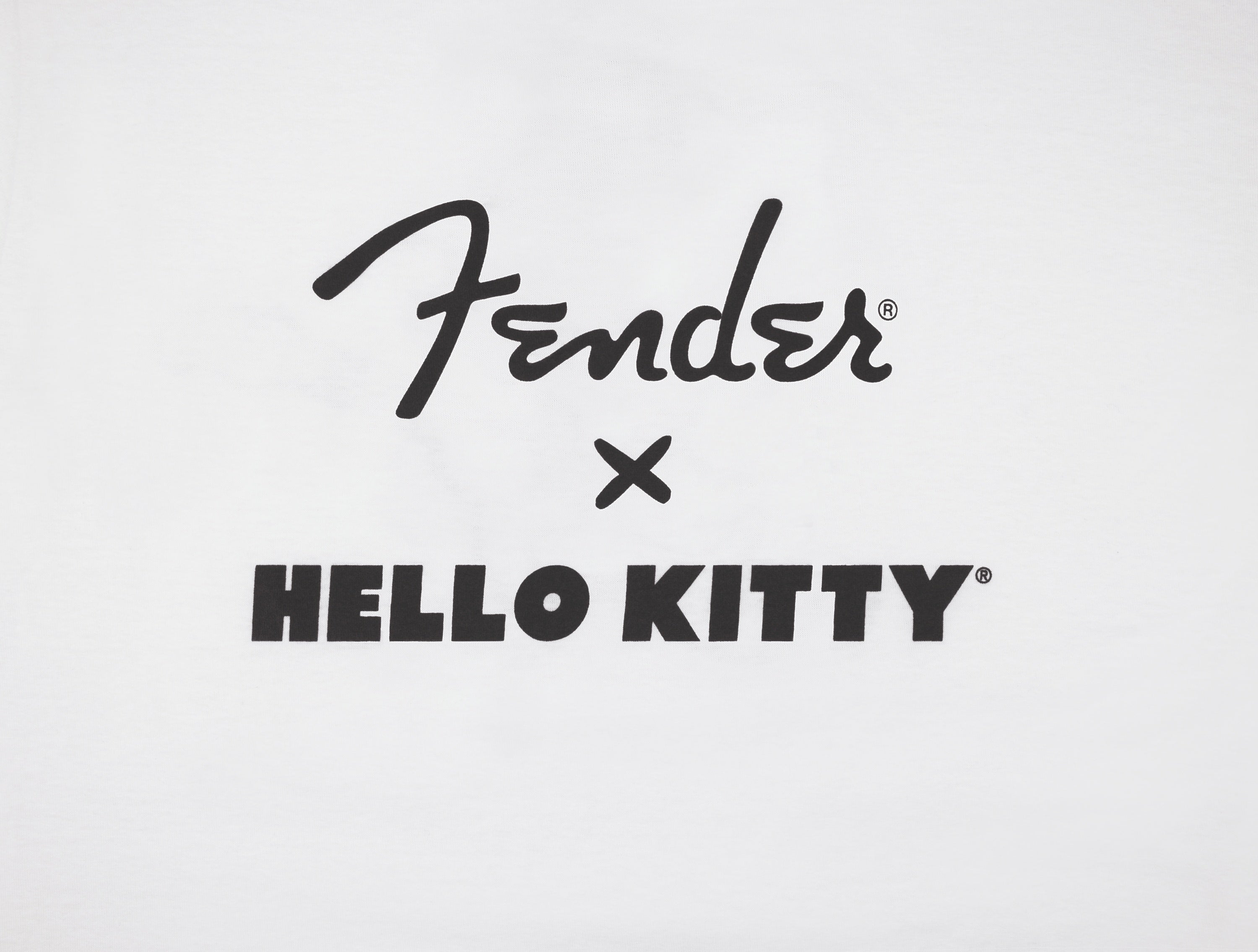 Fender Hello Kit Logo Tee White (M)