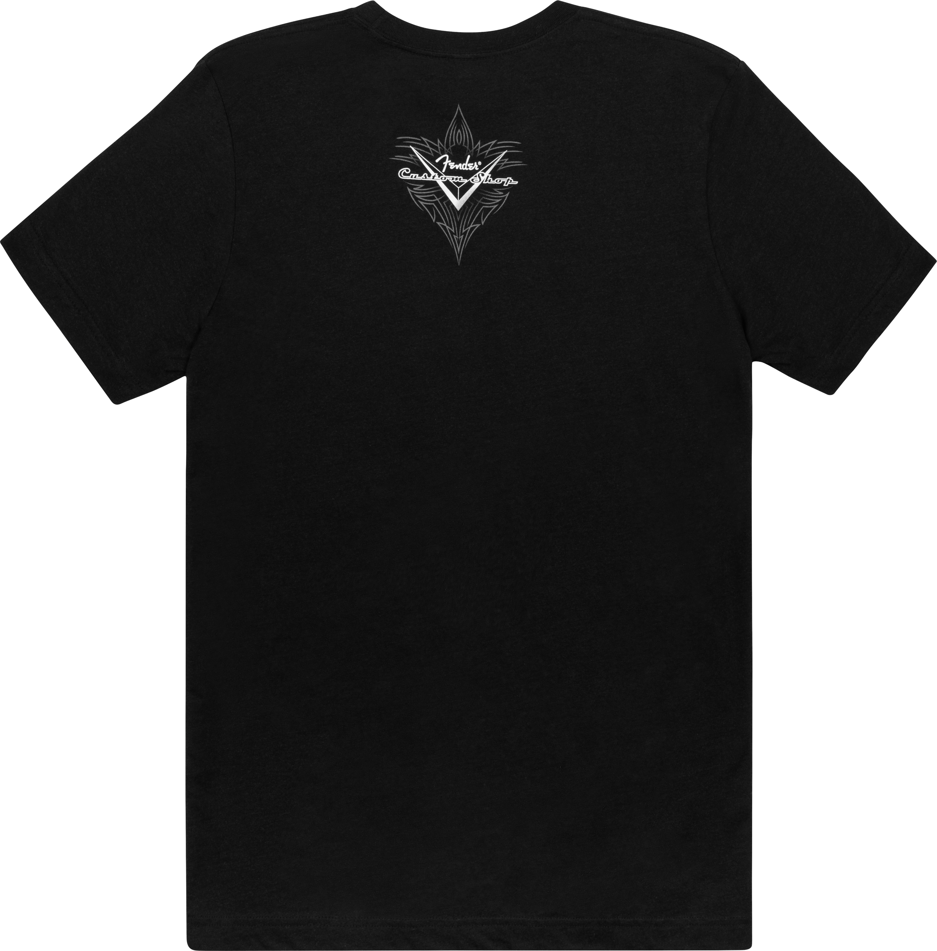 Fender Custom Shop Pinstripe T-Shirt - Black (XL)
