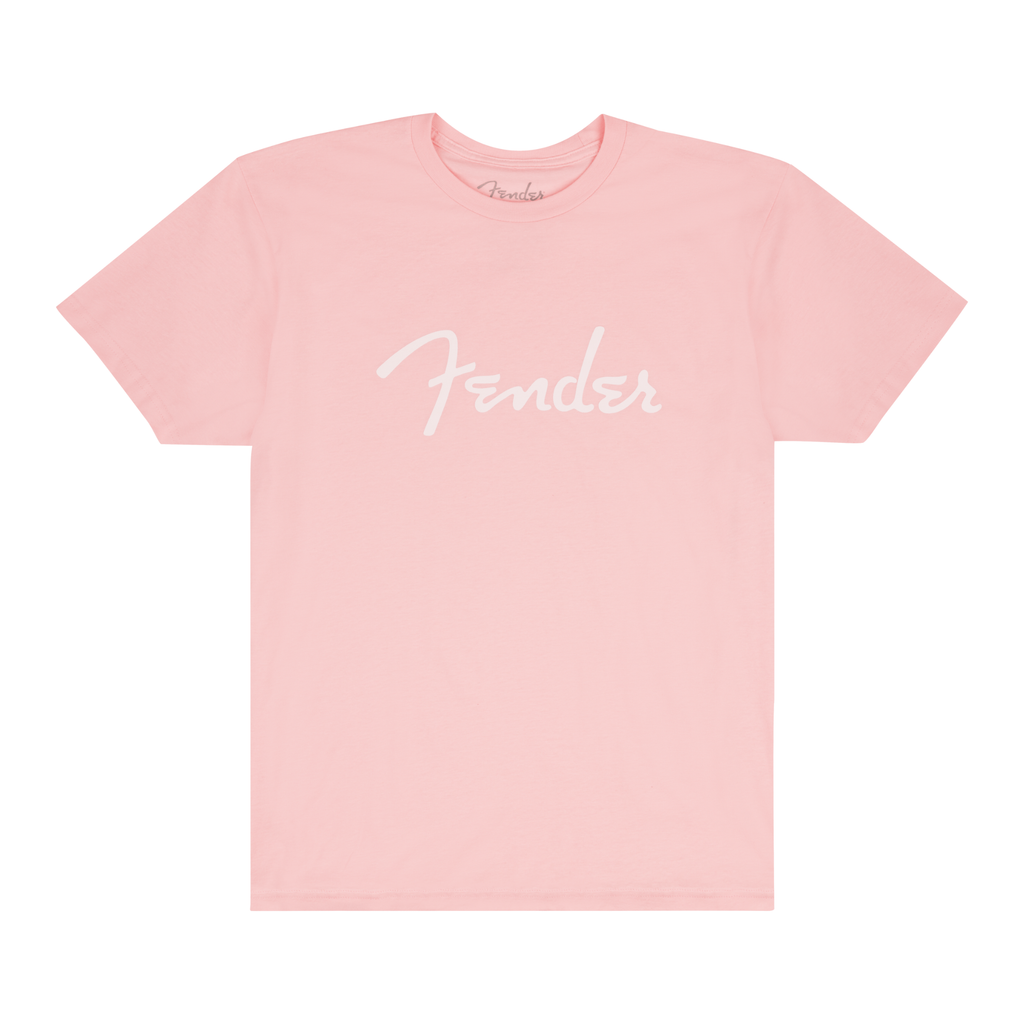 Fender Spaghetti Logo T-Shirt Shell - Pink (M)