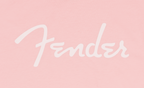 Fender Spaghetti Logo T-Shirt Shell - Pink (M)