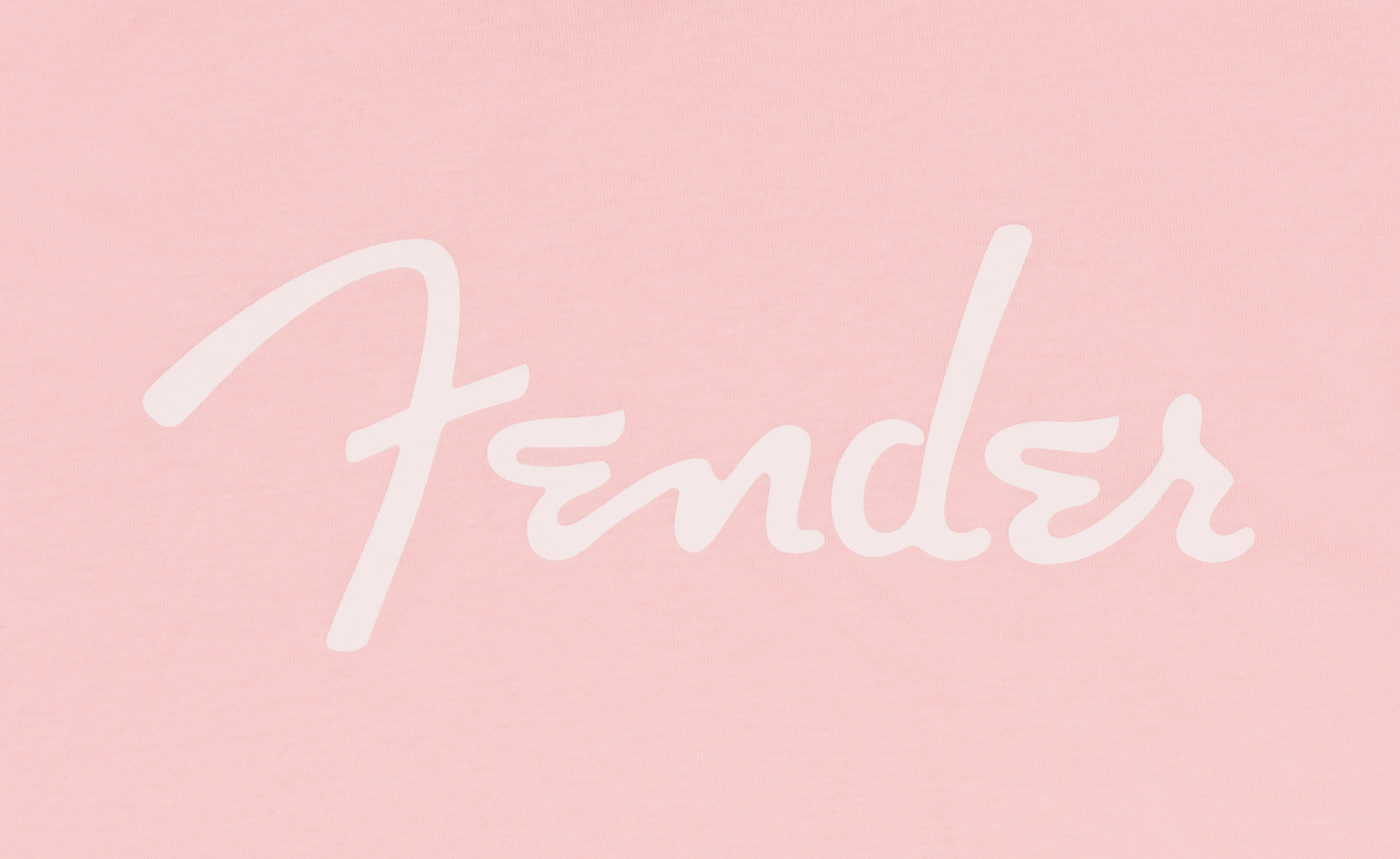 Fender Spaghetti Logo T-Shirt Shell - Pink (M)