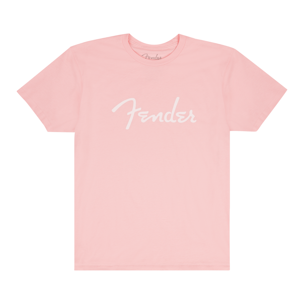 Fender Spaghetti Logo T-Shirt Shell - Pink (M)