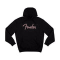 Fender Spaghetti Logo Wavy Checker Hoodie, Pink Checker, L