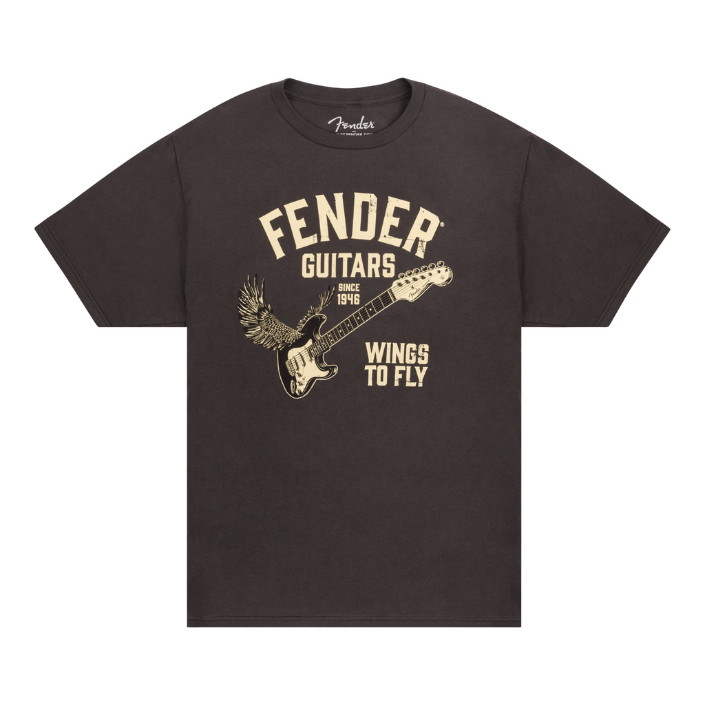 Fender Wings To Fly T-Shirt - Vintage Black (S)