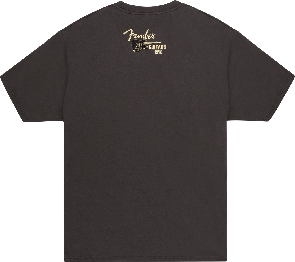 Fender Wings To Fly T-Shirt - Vintage Black (S)