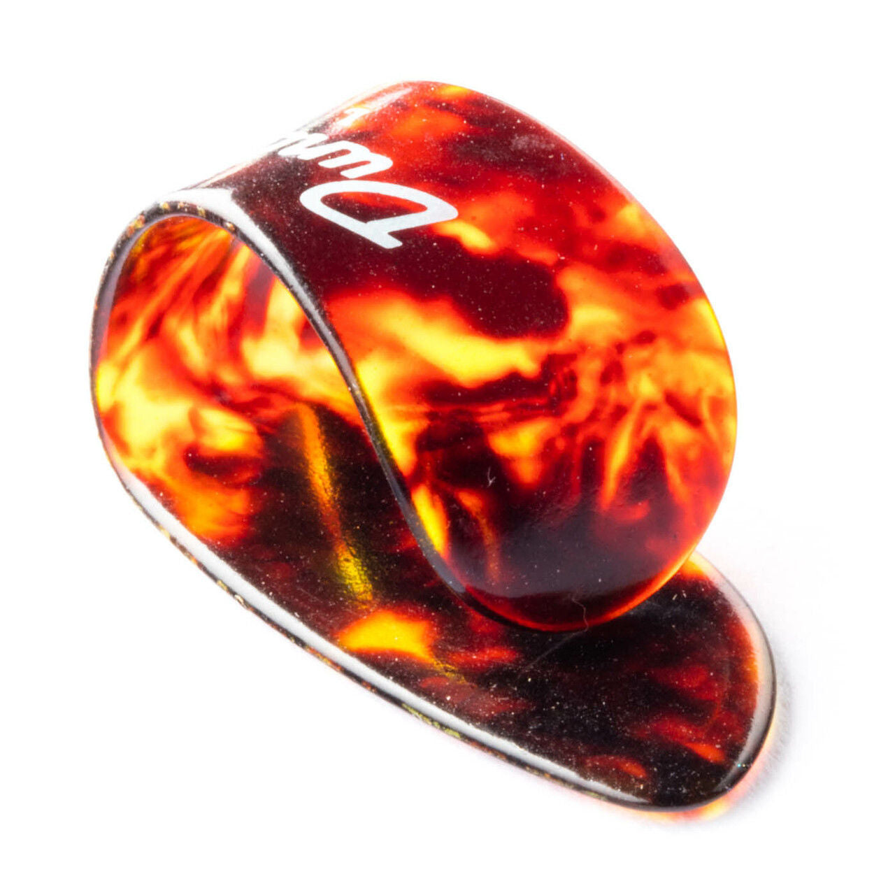 Dunlop Jim Dunlop 91TSXL Shell Thumb Pick in extra-large size for guitar playing, showing the pick’s shell material and thumb grip design.