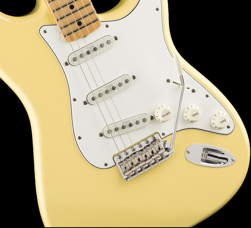 Fender Custom Yngwie Malmsteen Signature Strat Scal w/Maple Fretboard - Vintage White