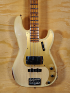 Fender Custom Shop Limited Edition 1959 Precision Bass Guitar Special Relic with Quartersawn Maple Neck - Natural Blonde