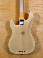 Fender Custom Shop Limited Edition 1959 Precision Bass Guitar Special Relic with Quartersawn Maple Neck - Natural Blonde