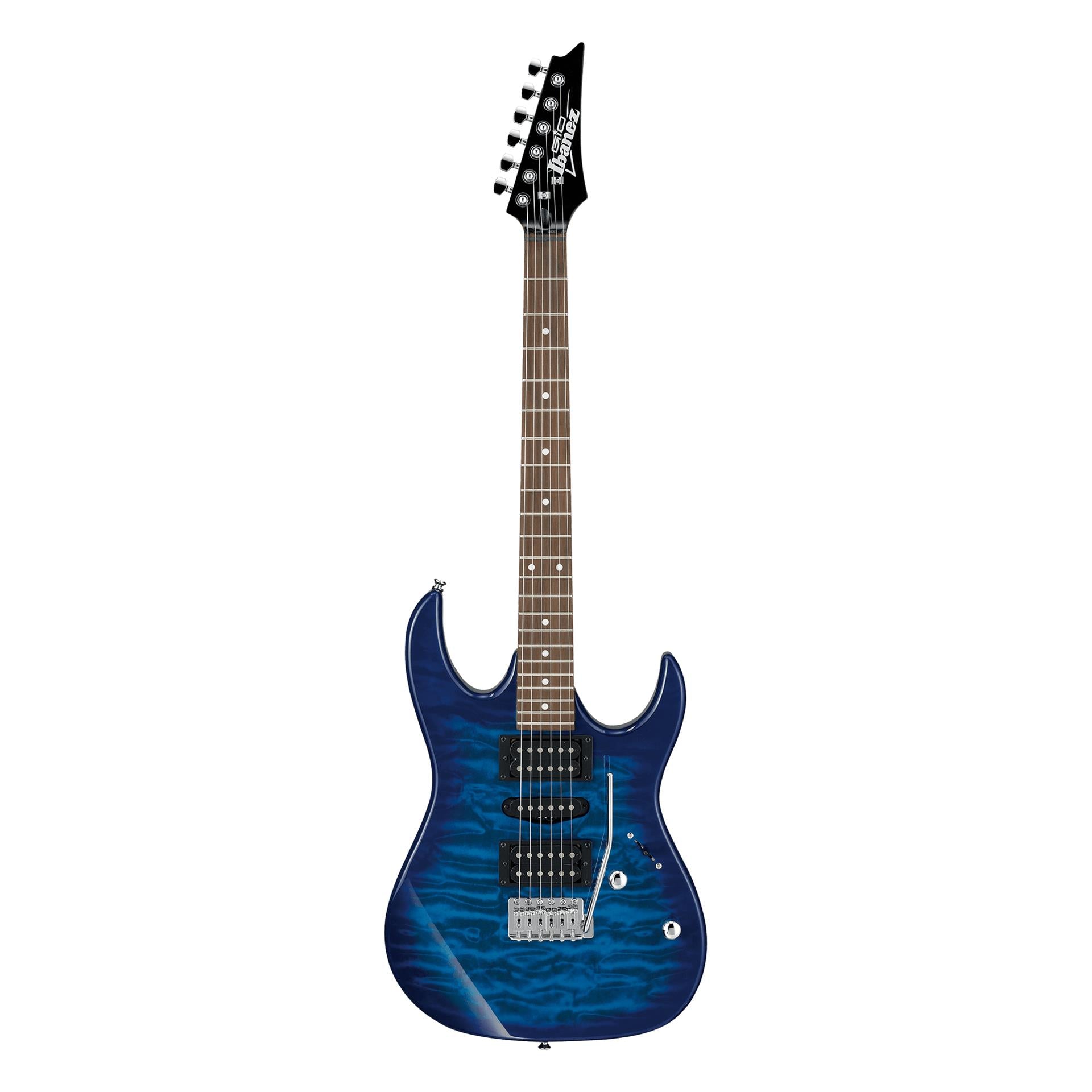 Ibanez GRX70QA GIO Electric Guitar - Transparent Blue Burst