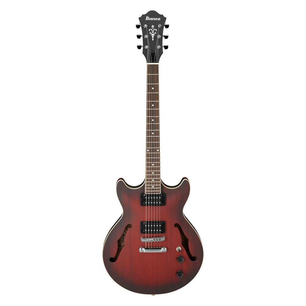 Ibanez AM53 Artcore Hollow Body  Electric Guitar - Sunburst Red Flat
