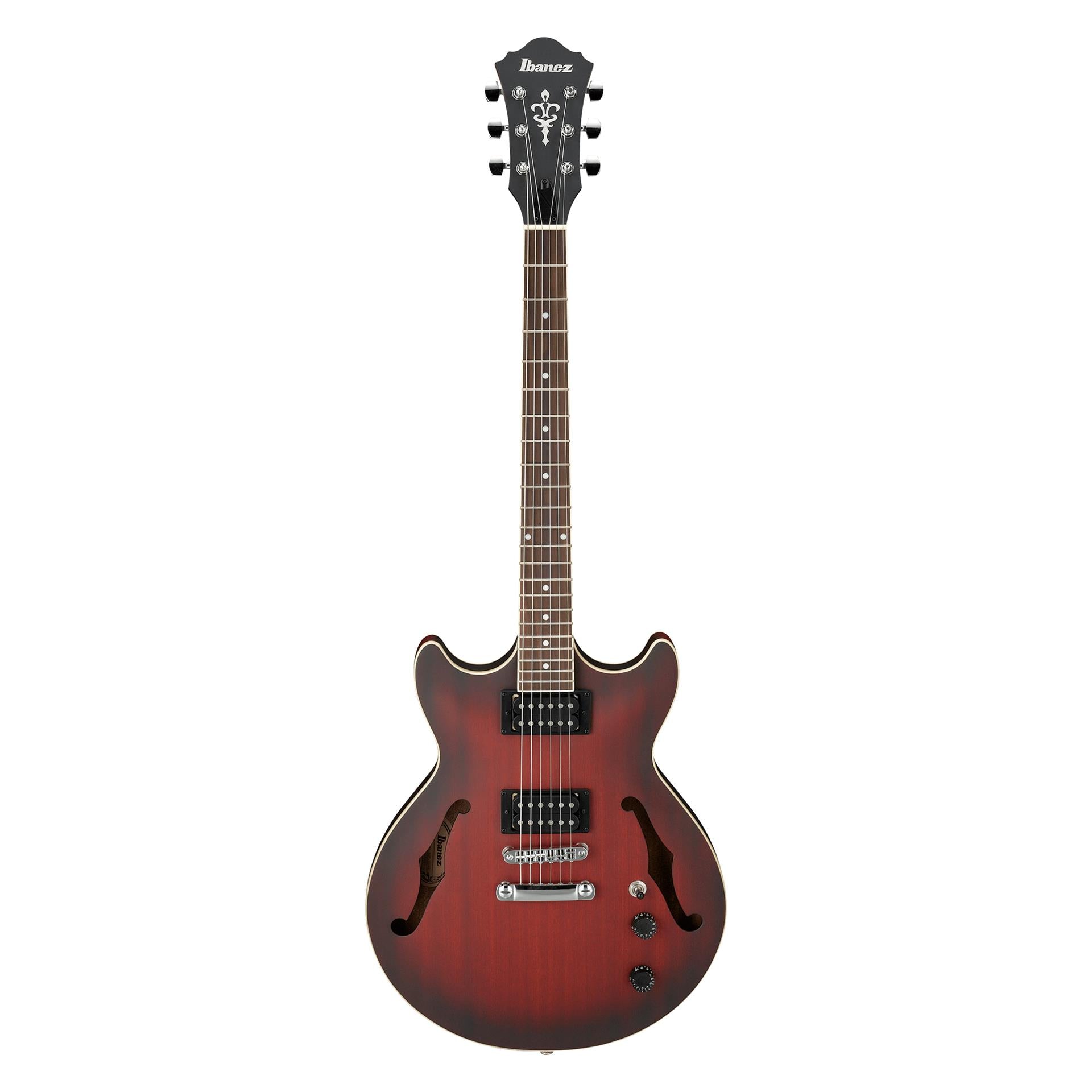 Ibanez AM53 Artcore Hollow Body  Electric Guitar - Sunburst Red Flat