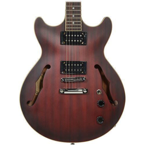 Ibanez AM53 Artcore Hollow Body  Electric Guitar - Sunburst Red Flat