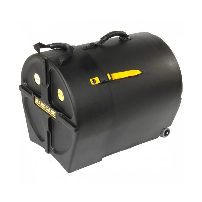 Hardcase HN13-14C 13inch & 14inch Tom Combo Drum Case - Black