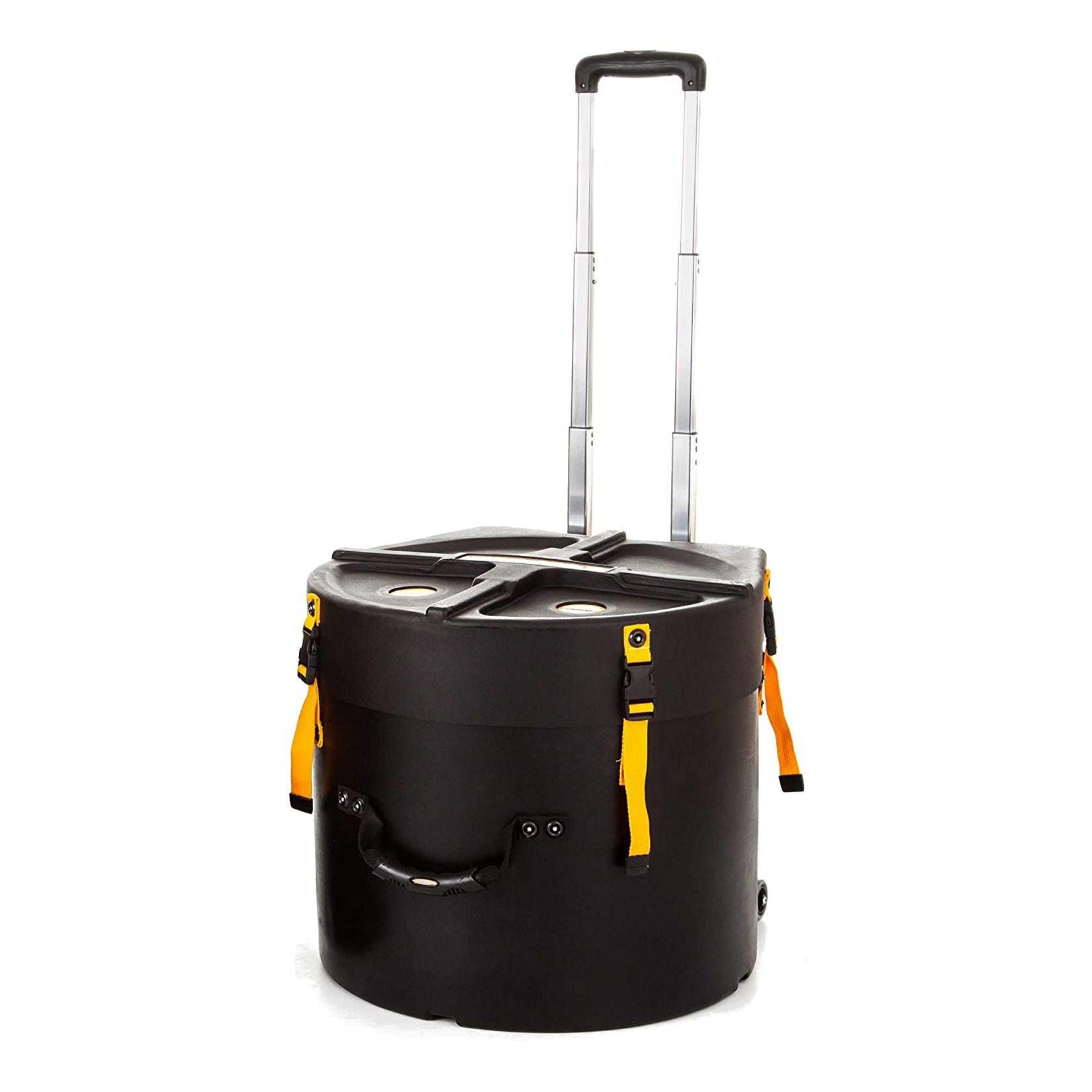 Hardcase UK¬†14 Inch Deluxe Hi Tension Marching Snare Case with wheels