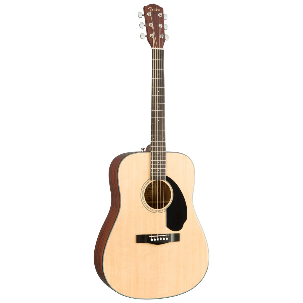 Fender CD-60S Dreadnought Acoustic Guitar - WN - Natural