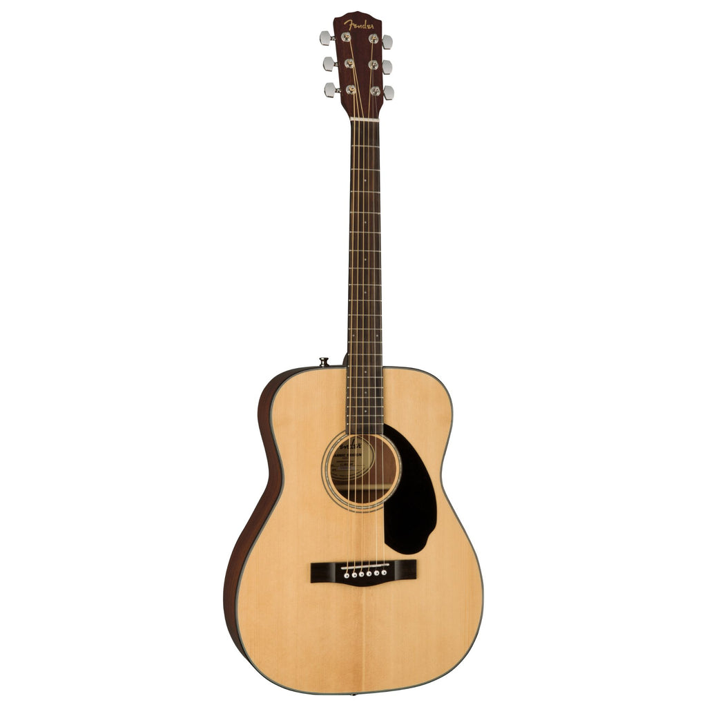 Fender CC-60S Concert Acoustic Guitar with Walnut Fingerboard in Natural