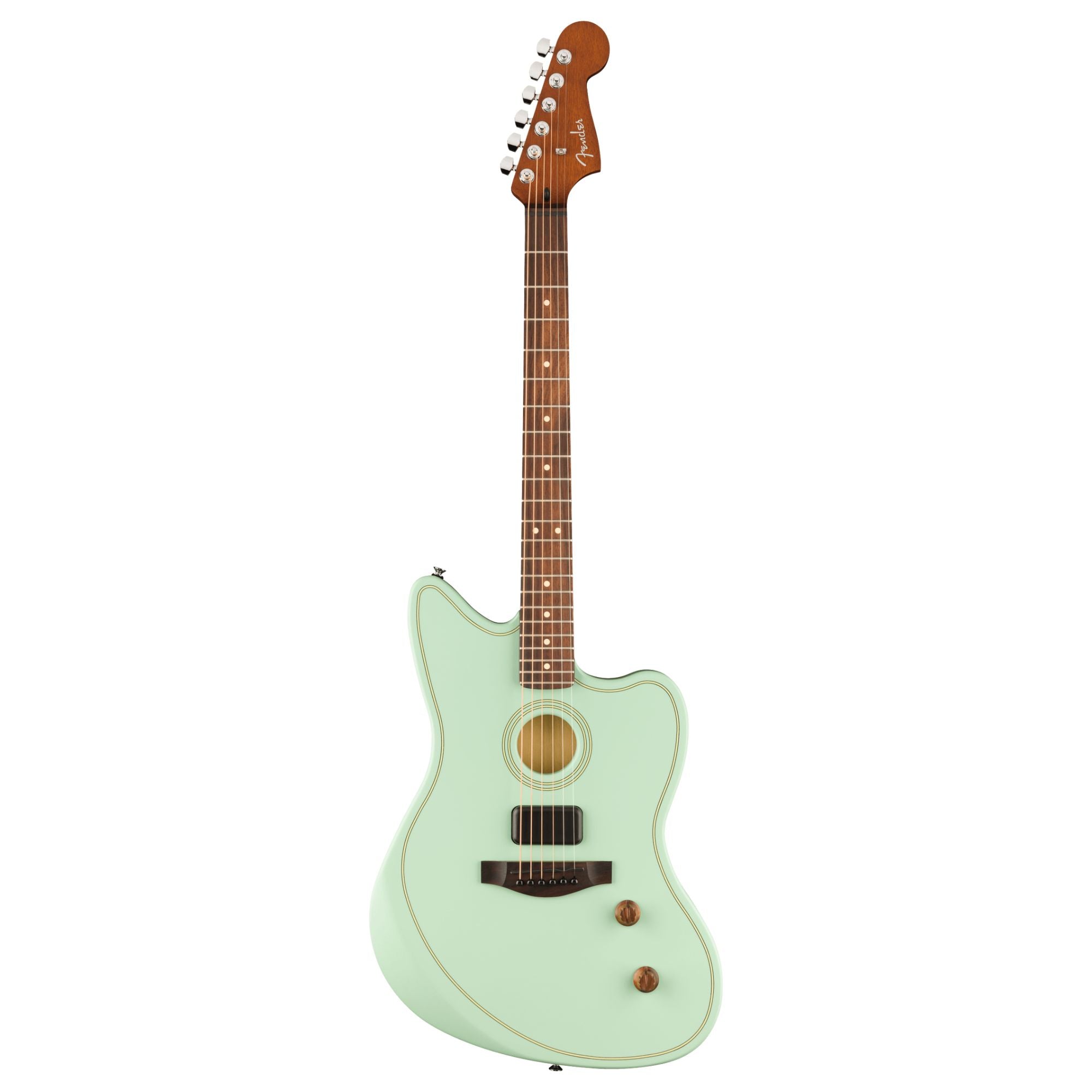 Fender Limited Edition Acoustasonic Standard Jazzmaster - Seafoam Green