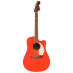 Fender California Standard Redondo CE Spruce Top - Fiesta Red