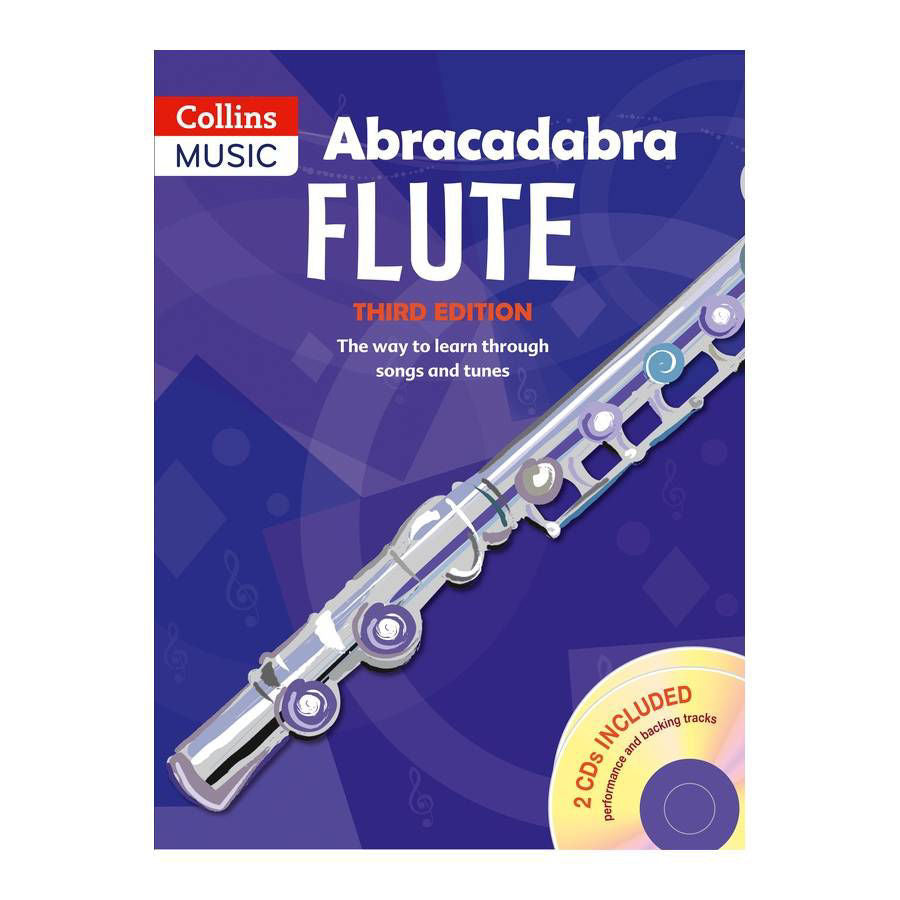 Abracadabra Flute 3rd Edition Book with 2CDs Included