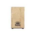 British Drum Co CJAN-L-SW-BN Black Cajon with Natural Panel