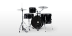 Natal DNA Stealth 4-Piece 18in Drum Kit - Silent Cymbals - Mesh Heads