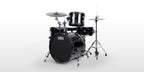 Natal DNA Stealth 4-Piece 18in Drum Kit - Silent Cymbals - Mesh Heads